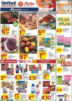 Market Street weekly ad from Wednesday 03/25