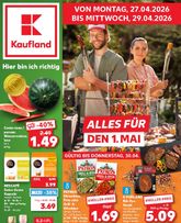 Kaufland Německo - Vše na 1. máje