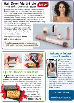 Innovations Catalogue Valid from Wednesday 25/02