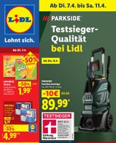 Lidl-Prospekt von Dienstag 07.04.