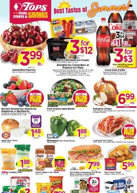 Tops Markets weekly ad from Sunday 07/26
