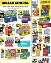 Dollar General weekly ad from Sunday 08/02