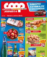 COOP Jednota leták platný od štvrtka 04.06.