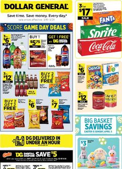 Dollar General weekly ad from Sunday 03/15