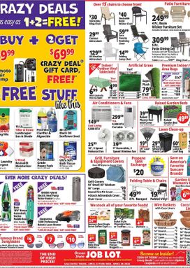 Ocean State Job Lot weekly ad from Thursday 04/23