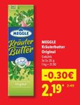MEGGLE Kräuterbutter original 5x20g im Angebot