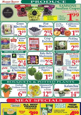 Market Basket weekly ad from Sunday 07/26