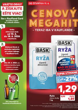 Kaufland leták platný od štvrtka 11.06.