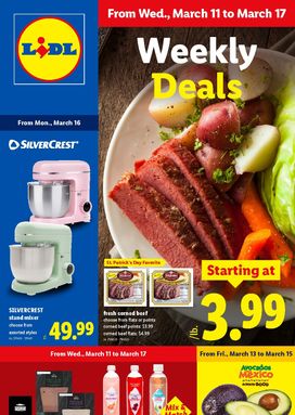 Lidl weekly ad from Wednesday 03/11