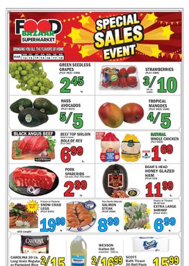 Food Bazaar weekly ad from Thursday 03/12
