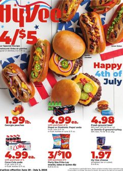 Hy Vee weekly ad from Monday 06/29