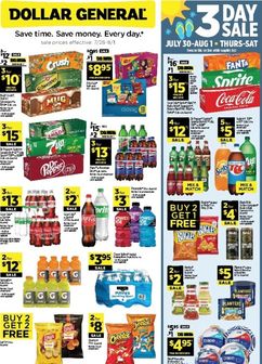 Dollar General weekly ad from Sunday 07/26