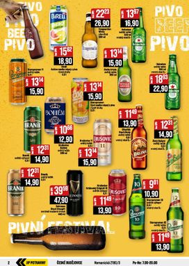 JIP - Svět potravin - Brno, Ostrava - Hrabová, Praha - Bořanovice, Jilemnice, Karlovy Vary, Olomouc, Pardubice, Zlín, Polička