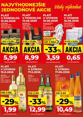 Klas leták platný od pondelka 15.06.
