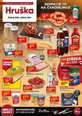 Hruška leták od středy 29.04.