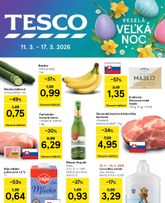 Tesco leták platný od stredy 11.03.