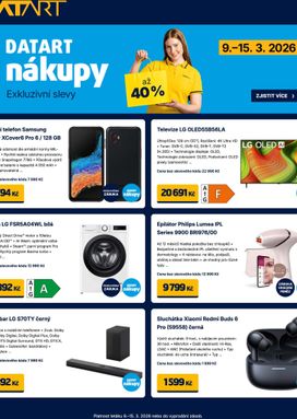 Datart leták od pondělí 09.03.