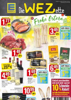WEZ-Prospekt von Montag 30.03.