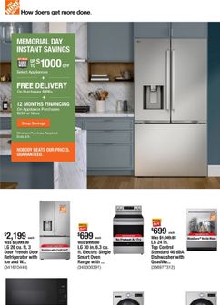 The Home Depot weekly ad from Thursday 05/28