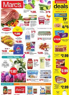 Marc's weekly ad from Wednesday 03/25