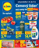 Lidl leták platný od pondelka 01.06.