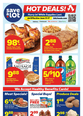 Save a Lot weekly ad from Thursday 06/11