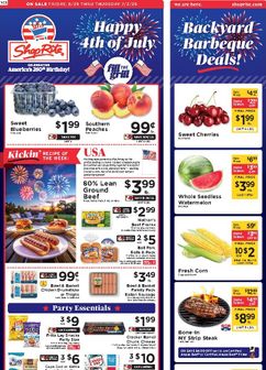 ShopRite weekly ad from Thursday 06/25