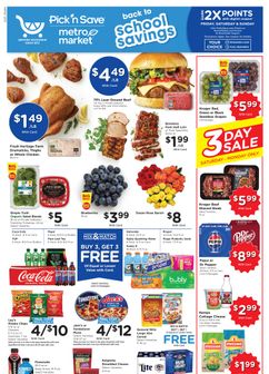 Pick'n Save weekly ad from Wednesday 07/22