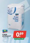 CUKOR KRYŠTÁLOVÝ 1 kg
