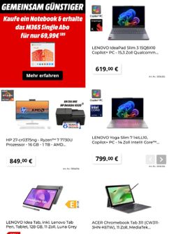 MediaMarkt-Prospekt von Dienstag 21.07.