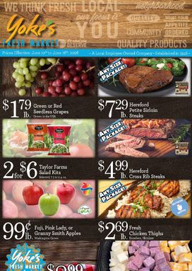 Yoke's weekly ad from Wednesday 06/10