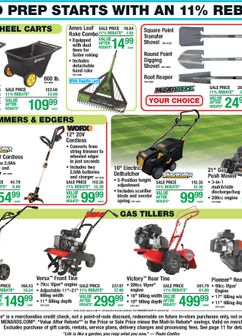 Menards weekly ad from Thursday 03/26