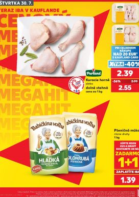 Kaufland leták platný od štvrtka 30.07.
