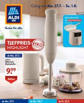 Aldi Süd Německo leták od pondělí 27.07.