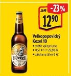 Velkopopovický Kozel 10 pivo 0,5 l