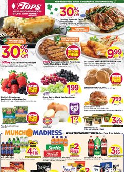 Tops Markets weekly ad from Sunday 03/15