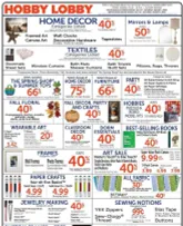 Hobby Lobby weekly ad from Sunday 07/26
