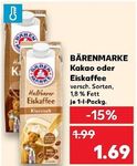 BÄRENMARKE Kakao oder Eiskaffee 1 l