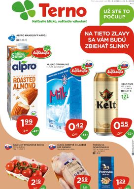 Terno leták platný od štvrtka 30.04.