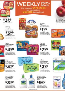 Baker's weekly ad from Wednesday 03/11