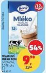 Trvanlivé mléko Boni polotučné 1 l