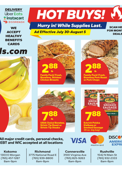 Save a Lot weekly ad from Thursday 07/30