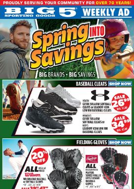 Big 5 weekly ad from Friday 03/06